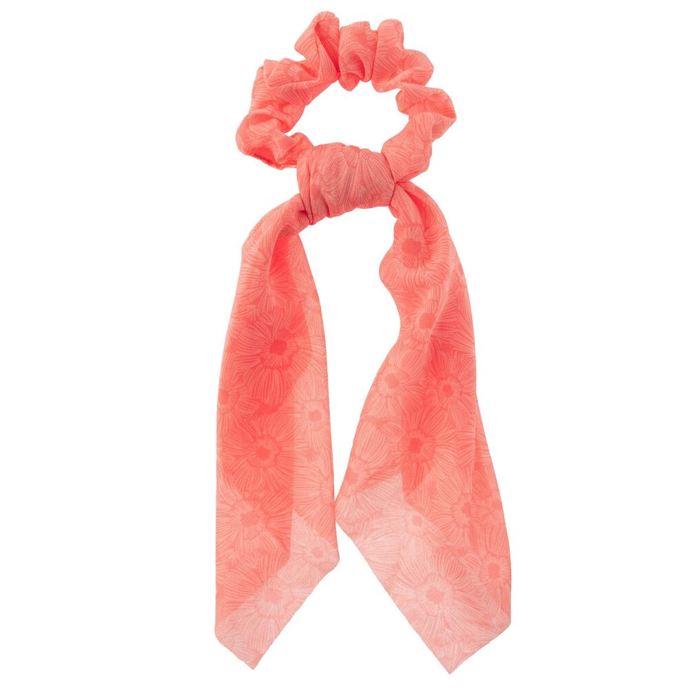 2479 Hair Scarves Scrunchie and Scarf Set Chiffon Ponytail Hair Scarves
